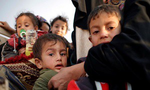  وضعیت اَسف‌بار هزاران کودک در موصل