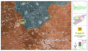 ورود ارتش سوریه به «حلفایا» بزرگترین مرکز گروه‌های تروریستی در ریف حماه