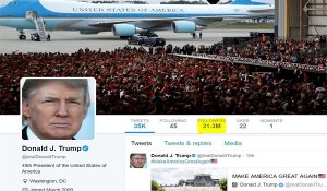  نیوزویک: نیمی از دنبال کنندگان ترامپ در توئیتر جعلی هستند 