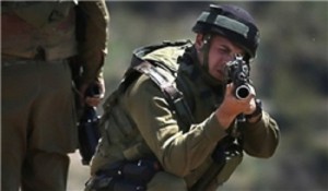 شهادت یک فلسطینی به ضرب گلوله نظامیان صهیونیست در رام‌الله