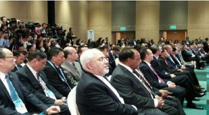 حضور طریف در نشست وزیران امور خارجه اتحادیه آسه‌آن