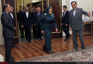 دیدار ظریف با والنتیانا ماتوینکو در تهران