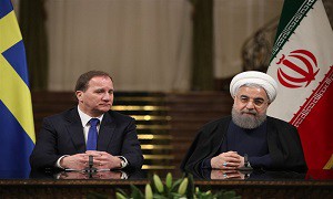  روحانی: ایران به دنبال روابط بانکی نزدیک‌تر با سوئد است 