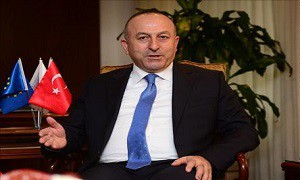 وزیر خارجه ترکیه: از آمریکا خواستیم هرچه سریعتر کُردها را از منبج اخراج کند