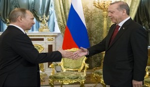  مذاکرات روسای جمهور ترکیه و روسیه در مسکو