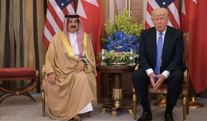  دیدار ترامپ با پادشاه بحرین در ریاض