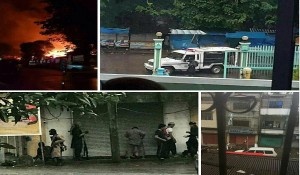 اعلام حکومت نظامی در جنوب فیلیپین/درگیری خیابانی با تروریست‌ها در شهر مراوی