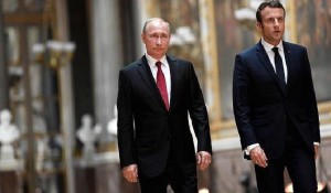  رئیس‌جمهور فرانسه از گفت‌وگوی صریح با پوتین خبر داد