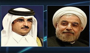  روحانی در گفت و گوی تلفنی امیر قطر: محاصره قطر قابل قبول نیست/ فضای هوایی، زمینی و دریایی ایران همواره به روی قطر باز است 