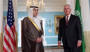  وزیر خارجه عربستان: با تیلرسون در مورد ایران صحبت کردم