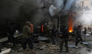  انفجار در ادلب سوریه ده‌ها کشته و زخمی برجای گذاشت