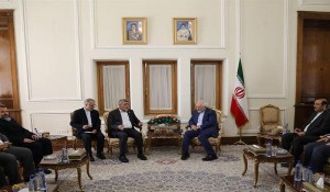  ظریف در دیدار با هیئت حماس : موضع جمهوری اسلامی در خصوص فلسطین اصولی و غیرقابل تغییر است 