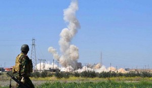  حمله ۴ عامل انتحاری داعش به پادگان آمریکایی در جنوب اربیل