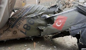  نیروهای وابسته به ارتش سوریه یک بالگرد ترکیه را در عفرین سرنگون کردند