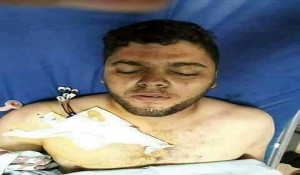  زخمی شدن پسر هنیه در راهپیمایی امروز غزه