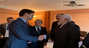 دیدار ظریف با نخست‌وزیر و وزیر خارجه کانادا در مونیخ