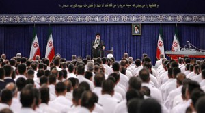 دیدار کارکنان و خانواده‌های ناوگروه ۸۶ ارتش جمهوری اسلامی ایران با رهبر انقلاب