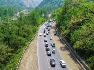 جاده کندوان یکطرفه شد