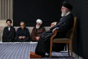 مراسم شام شهادت حضرت زهرا(س) با حضور رهبر انقلاب برگزار شد